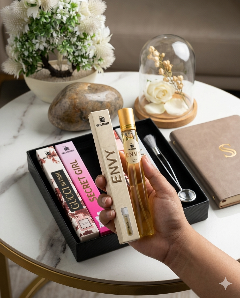 5 PEN PERFUME SET(35ml Each Bottle) + Gift Packing (Free)